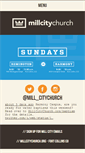 Mobile Screenshot of millcitychurch.org